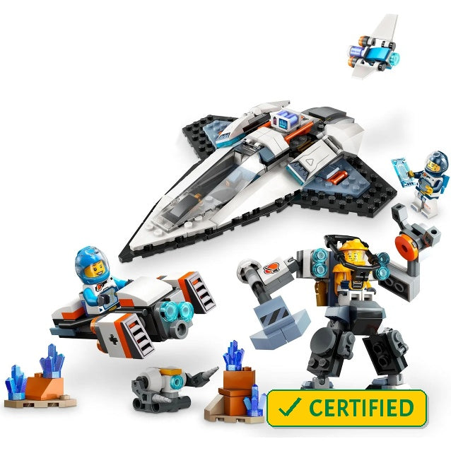 60441 City Bundle Pack, 3 Sets in 1 Super Pack (Sets 30663, 60428, and 60430) - Space Explorers Pack (Certified Pre-Owned)