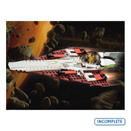 7143 Jedi Starfighter (Incomplete Pre-Owned, Read Details)