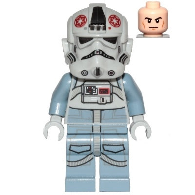 sw1104 AT-AT Driver - Dark Red Imperial Logo, Cheek Lines, Frown