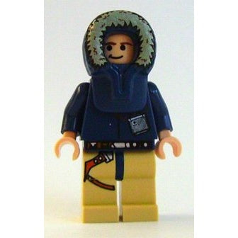 sw0253 Han Solo - Light Nougat, Parka Hood, Tan Legs with Holster