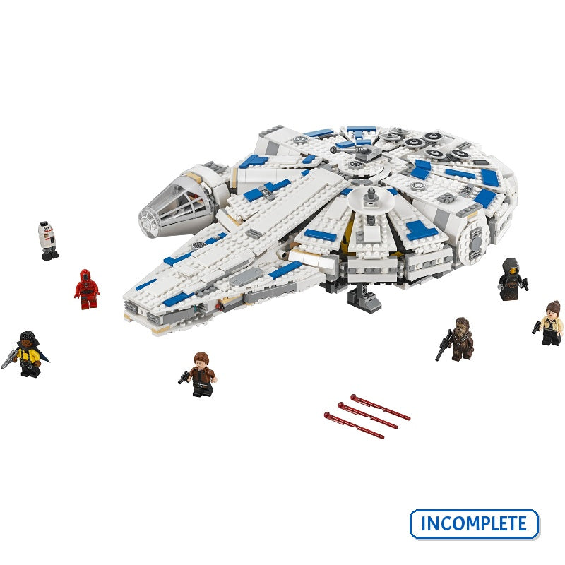 75212 Kessel Run Millennium Falcon (Incomplete Pre-Owned, Read Details)