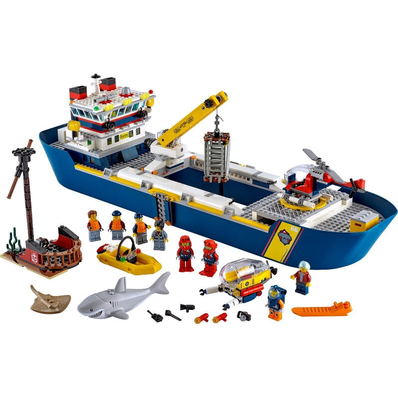 60266 Ocean Exploration Ship (Pre-Owned)