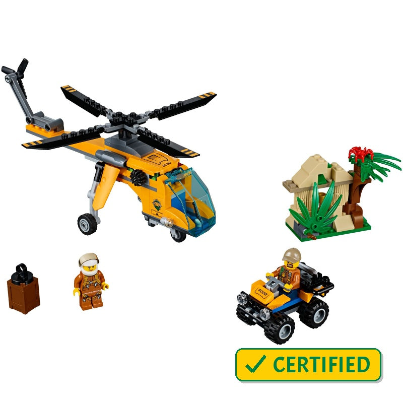 60158 Jungle Cargo Helicopter (Certified Pre-Owned)