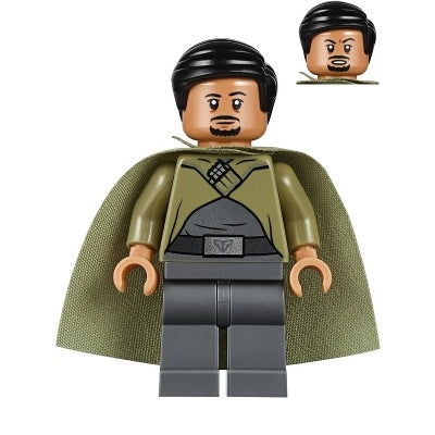 sw1037 Bail Organa - Olive Green Cloak