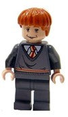hp064 Ron Weasley - Gryffindor Stripe Torso, Sleeping/Awake Face