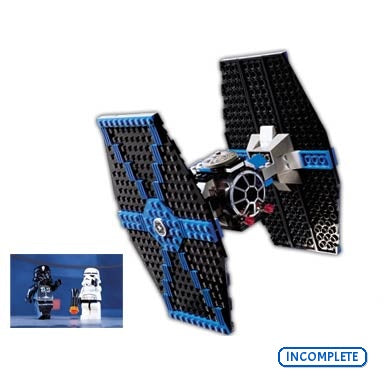 7146 TIE Fighter (Incomplete Pre-Owned, Read Details)
