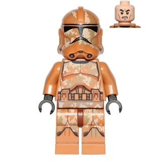 sw0606 Clone Trooper (Phase 2) - Geonosis Camouflage, Scowl