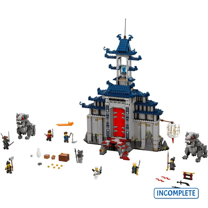 70617 Temple of the Ultimate Ultimate Weapon (Incomplete Pre-Owned, Read Details)