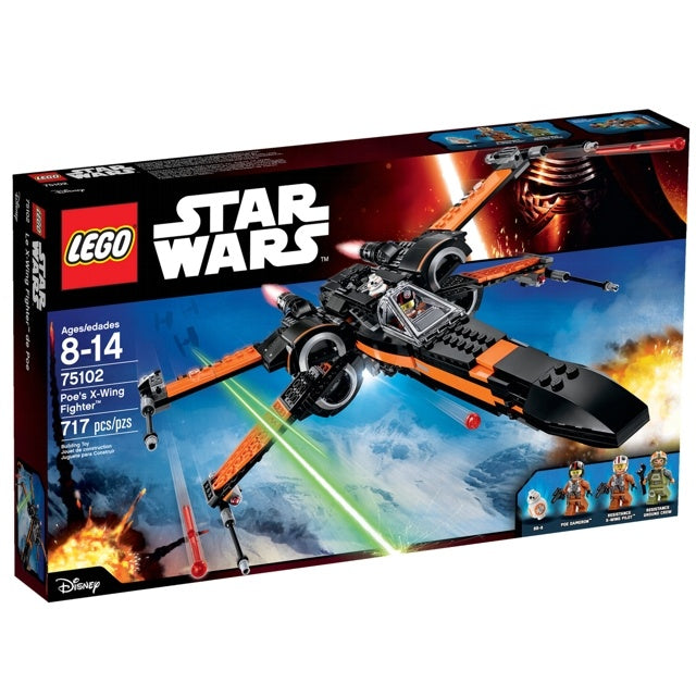 75102 Poe's X-WING Fighter (Retired New-In-Box)