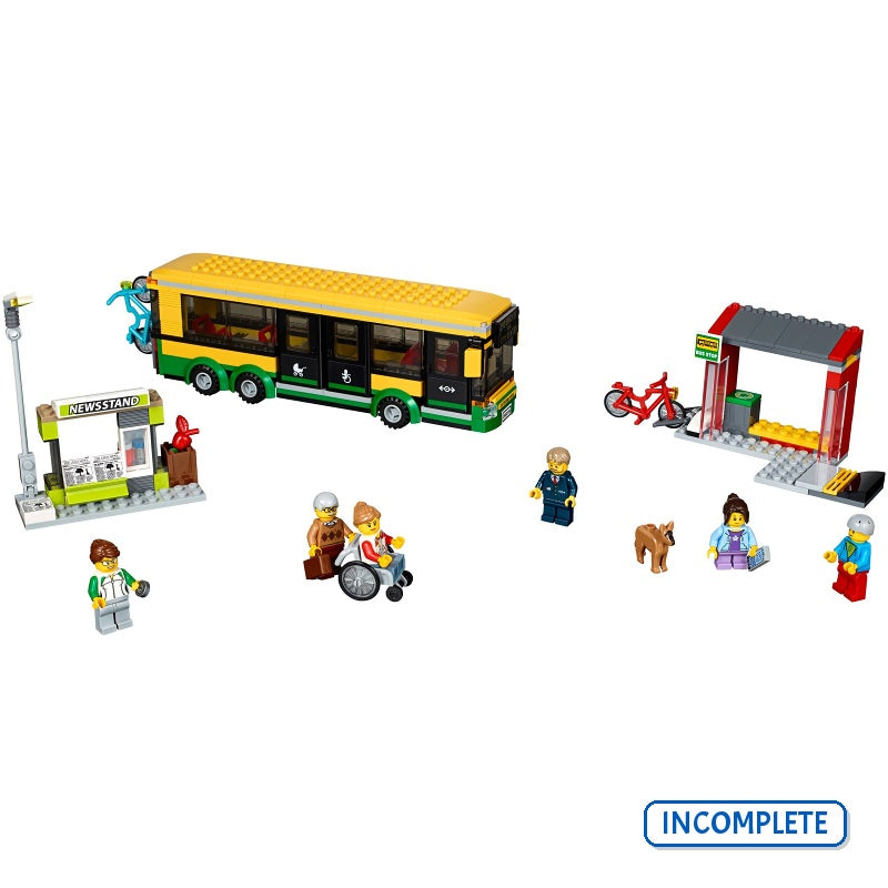 60154 Bus Station (Incomplete Pre-Owned, Read Details)