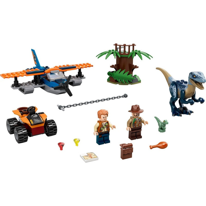 75942 Velociraptor: Biplane Rescue Mission (Pre-Owned)