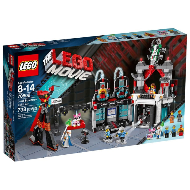 70809 Lord Business' Evil Lair (Retired New-In-Box)