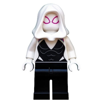 sh0543 Ghost-Spider/Spider-Gwen (Gwen Stacy) - Black Legs, White Hood