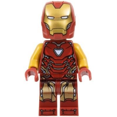 sh0904 Iron Man - Mark 85 Armor, Large Helmet Visor, Thin Red Markings on Torso