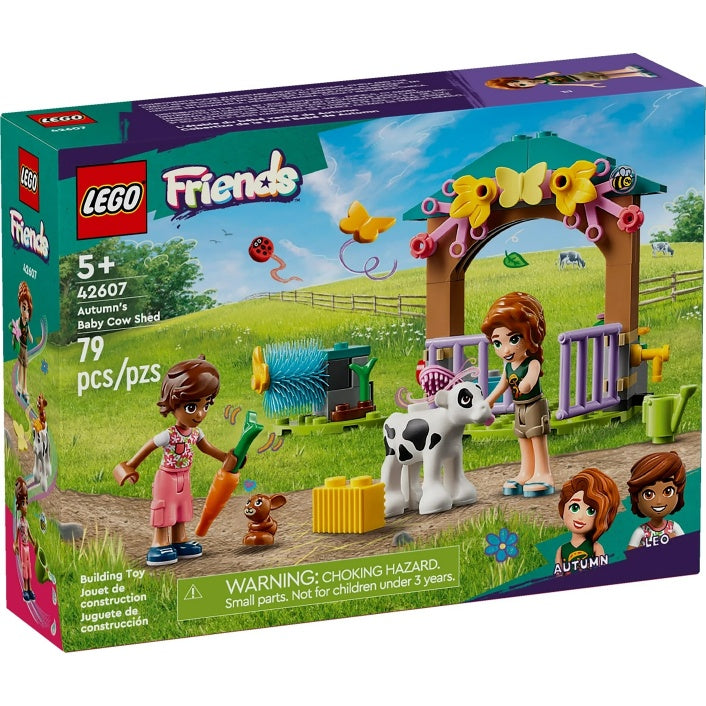 42607 Autumn's Baby Cow Shed (Retired New-In-Box)