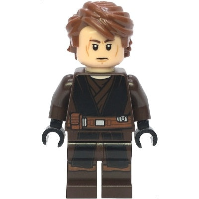 sw1398 Anakin Skywalker - Dark Brown and Black Robe, Black Hands