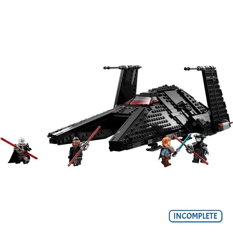 75336 Inquisitor Transport Scythe (Incomplete Pre-Owned, Read Details)