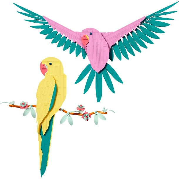 31211 The Fauna Collection - Macaw Parrots (Retired New-In-Box)