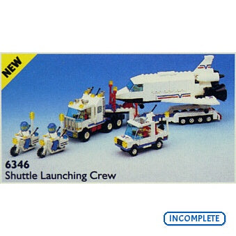 6346 Shuttle Launching Crew (Incomplete Pre-Owned, Read Details)