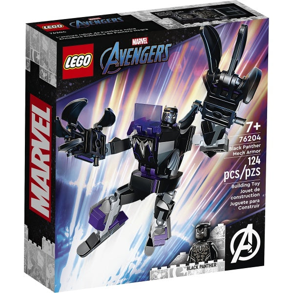 76204 Black Panther Mech Armor (Retired New-In-Box)