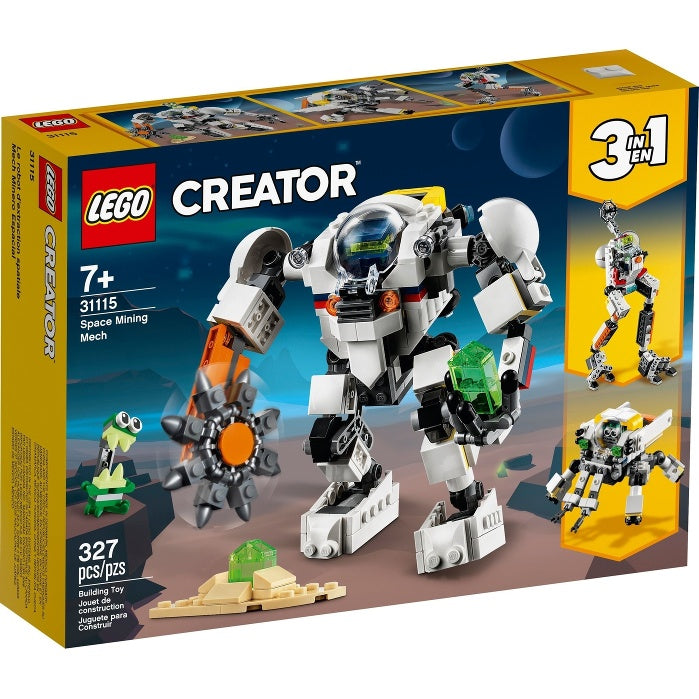 31115 Space Mining Mech (Retired New-In-Box)