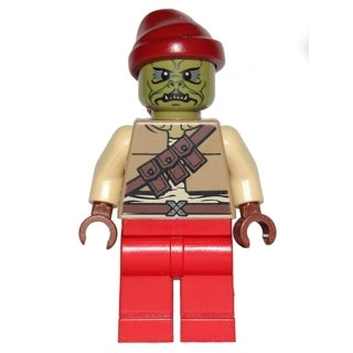 sw0397 Kithaba (Klatooinian Skiff Guard) - Dark Tan Vest