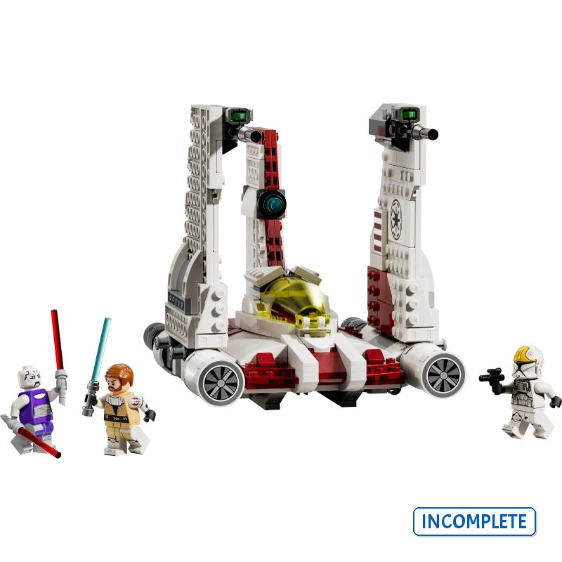 75432 V-19 Torrent Starfighter (Incomplete Pre-Owned, Read Details)