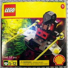 2543 Alien Space Plane (Retired New-In-Box)