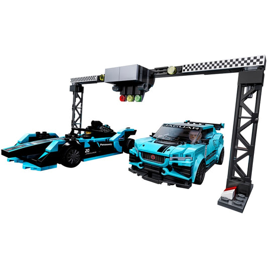 76898 Formula E Panasonic Jaguar Racing GEN2 Car & Jaguar I-Pace Etrophy (Pre-Owned)
