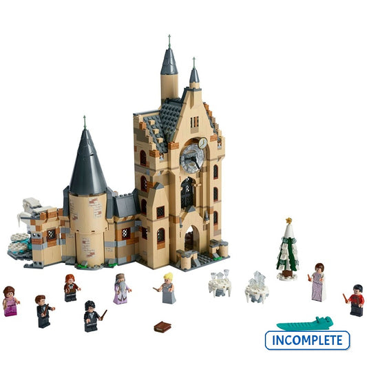 75948 Hogwarts Clock Tower (Incomplete Pre-Owned, Read Details)