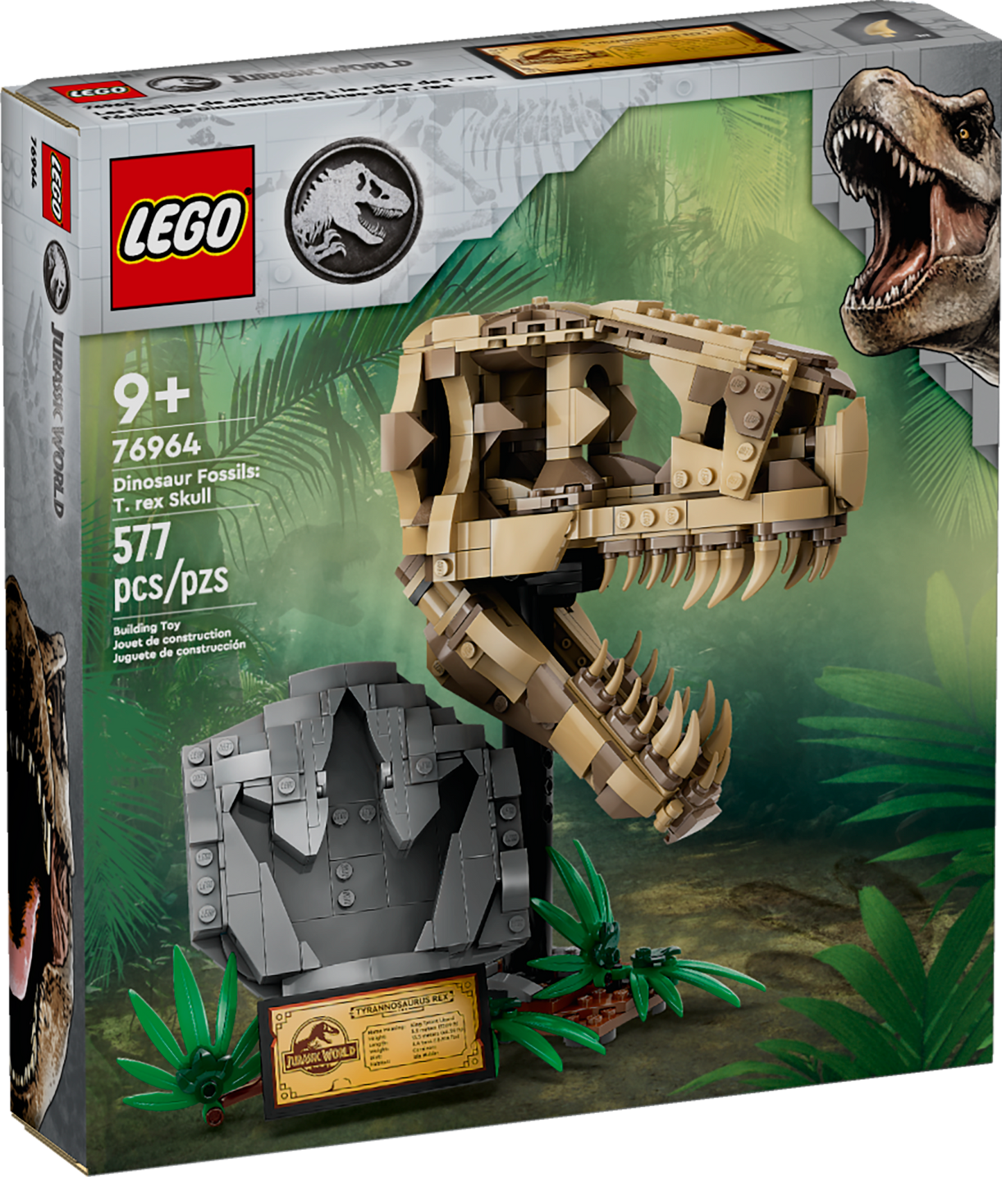 76964 Dinosaur Fossils: T. rex Skull