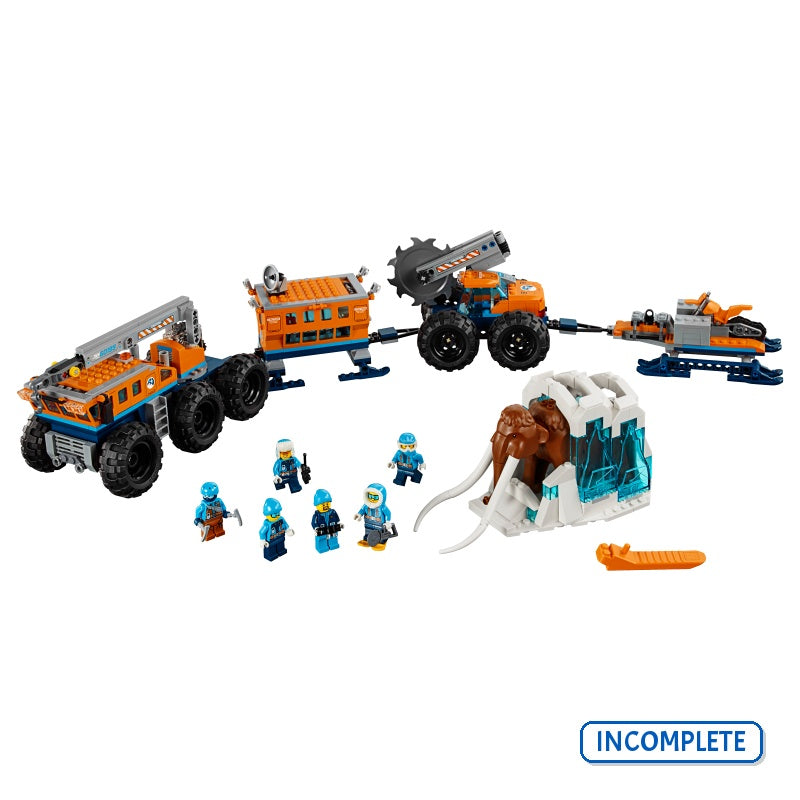 60195 Arctic Mobile Exploration Base (Incomplete Pre-Owned, Read Details)