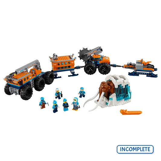 60195 Arctic Mobile Exploration Base (Incomplete Pre-Owned, Read Details)