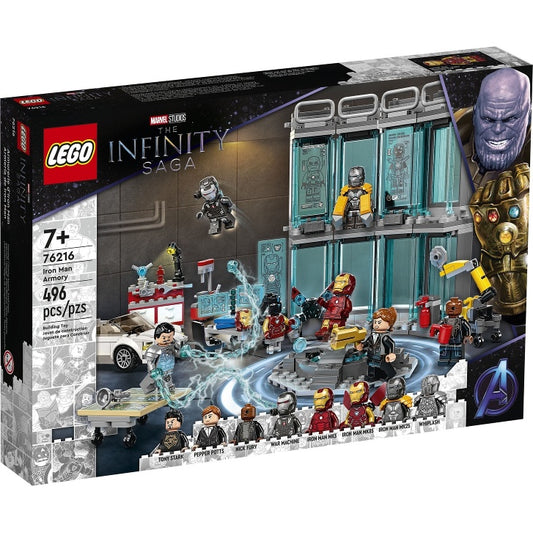 76216 Iron Man Armory (Retired New-In-Box)
