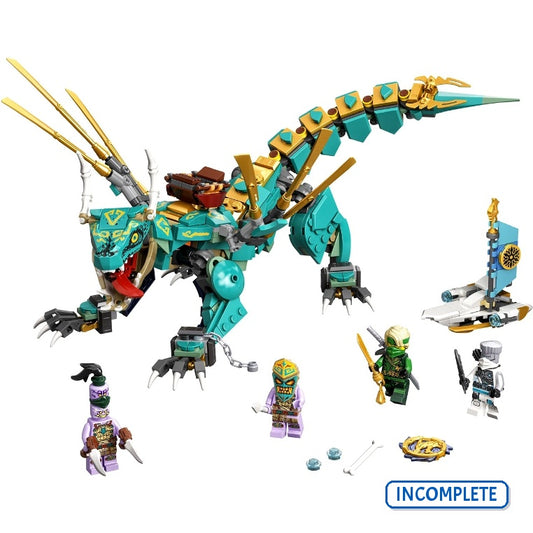 71746 Jungle Dragon (No Figs) (Incomplete Pre-Owned, Read Details)