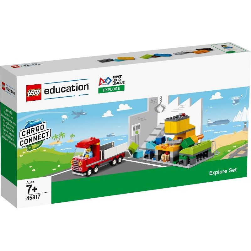 45817 First LEGO League (FLL) Explore 2021 - Cargo Connect Explore Set (Retired New-In-Box)