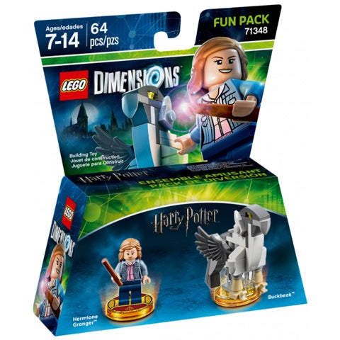 71348 Fun Pack - Harry Potter (Hermione Granger and Buckbeak) (Retired New-In-Box, Open Box)