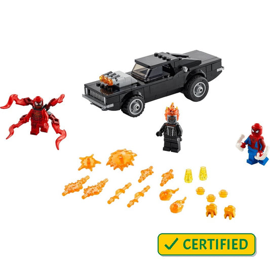 76173 Spider-Man and Ghost Rider Vs. Carnage (Certified Pre-Owned)