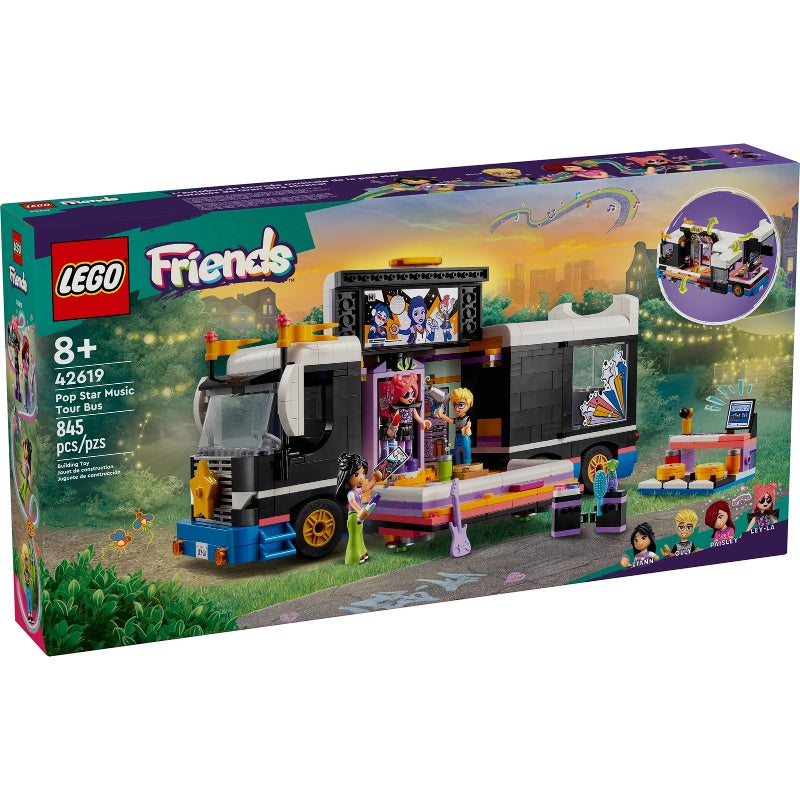 42619 Pop Star Music Tour Bus (Retired New-In-Box)