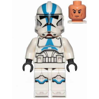 sw1094 Clone Trooper, 501st Legion (Phase 2) - White Arms, Nougat Head