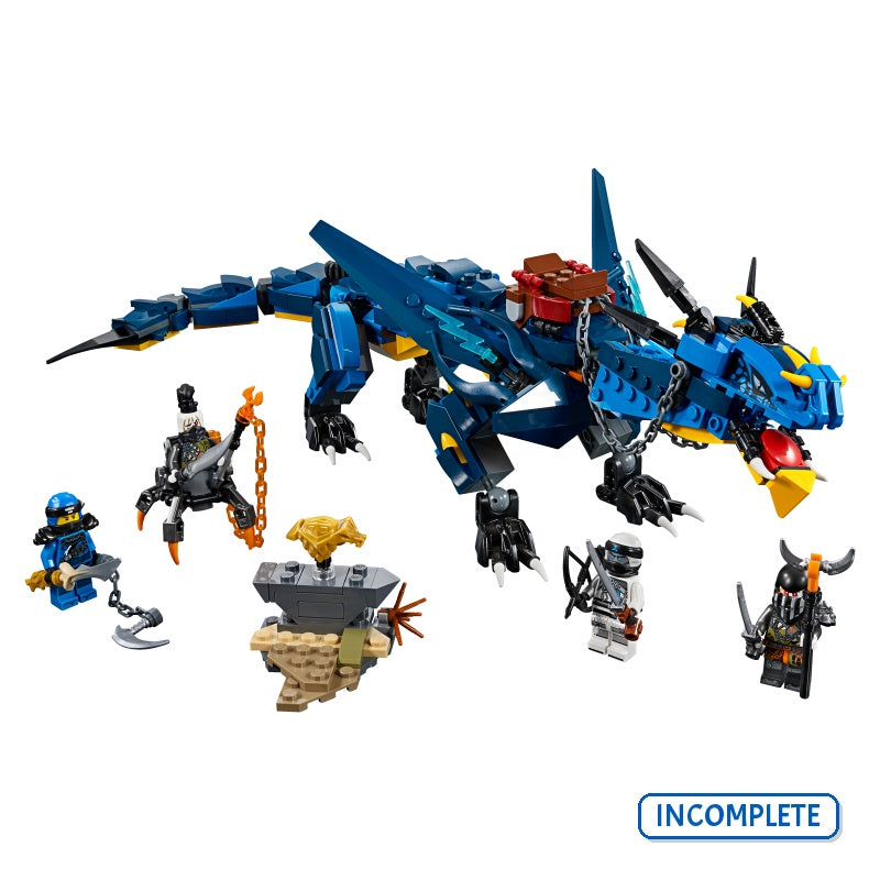 70652 Stormbringer (No Figs) (Incomplete Pre-Owned, Read Details)