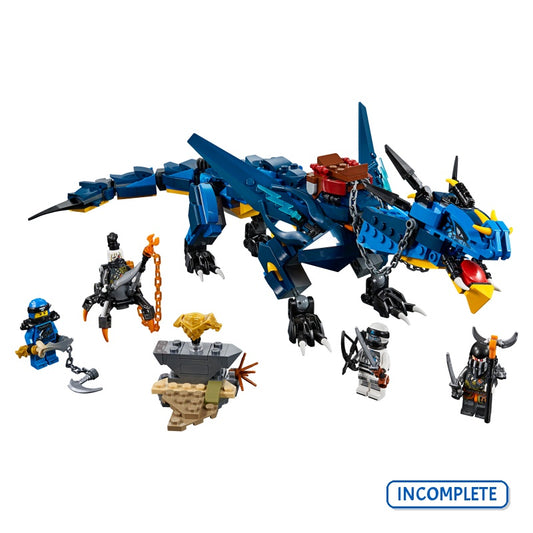 70652 Stormbringer (No Figs) (Incomplete Pre-Owned, Read Details)
