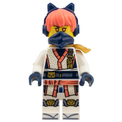 njo1034 Sora - Cat Headphones, Mask, Scabbard Armor with 1 Shoulder Pad