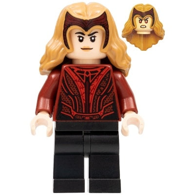 sh0831 The Scarlet Witch (Wanda Maximoff) - Plain Legs, Medium Nougat Hair with Tiara