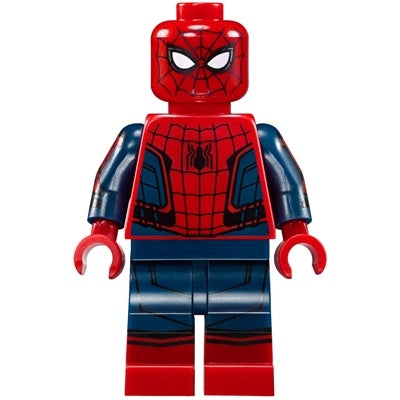 sh0420 Spider-Man - Black Web Pattern, Red Torso Small Vest, Red Boots