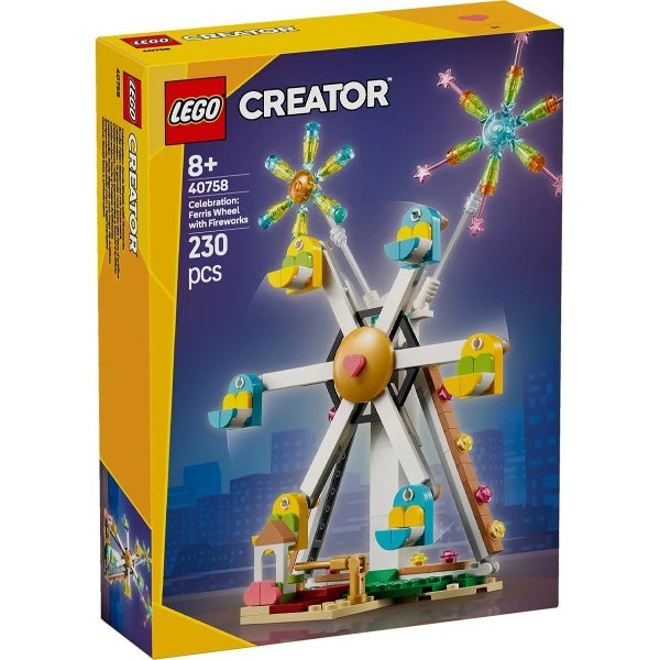 40758 Celebration: Ferris Wheel with Fireworks (Retired New-In-Box)