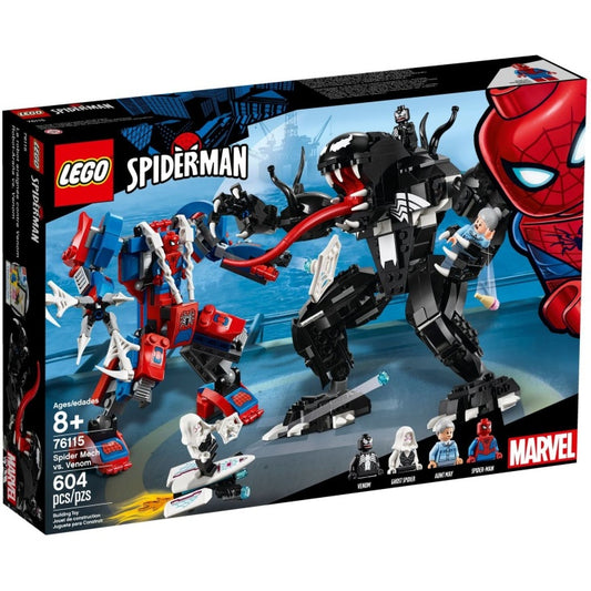 76115 Spider Mech Vs. Venom (Retired New-In-Box)