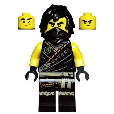 njo0575 Cole - Legacy, Rebooted, Ninjago Logogram 'manter' on Torso