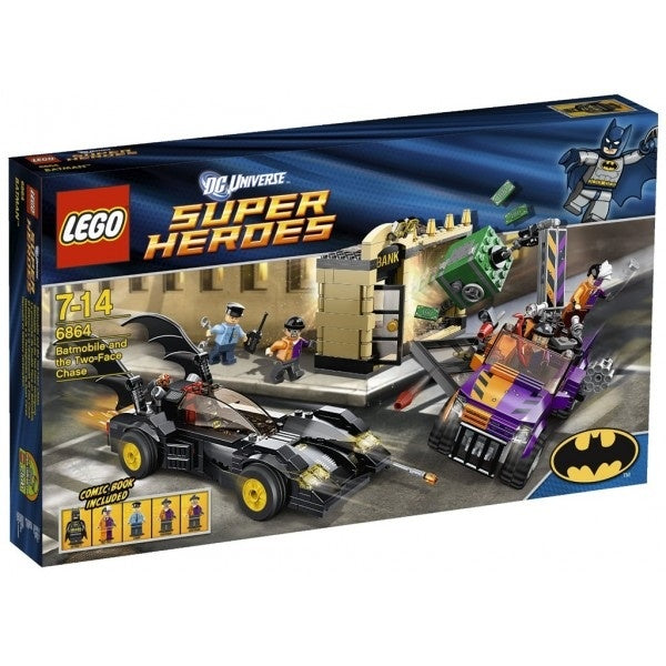 6864 Batmobile and the Two-Face Chase (Retired New-In-Box)