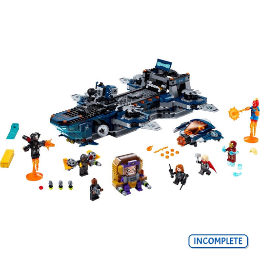76153 Avengers Helicarrier (No Figs) (Incomplete Pre-Owned, Read Details)